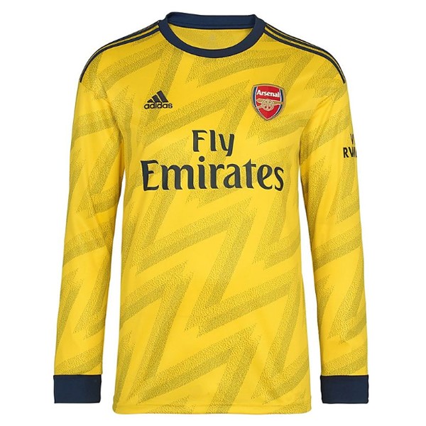 Camiseta Arsenal 2ª Kit ML 2019 2020 Amarillo